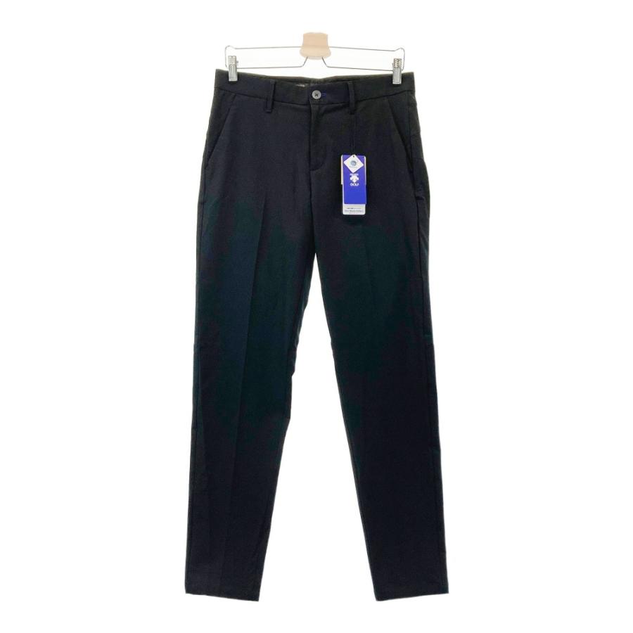 美品 DESCENTE GOLF デサントゴルフ ストレッチパンツ 黒 M 新品】DESCENTE GOLF デサントゴルフ ストレッチパンツ ブラック