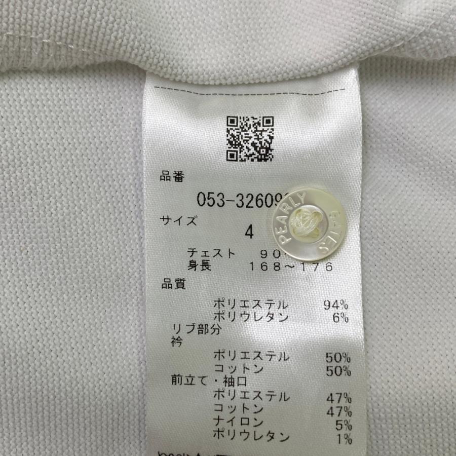 PEARLY GATES パーリーゲイツ 2023年 半袖ポロシャツ ホワイト系 4