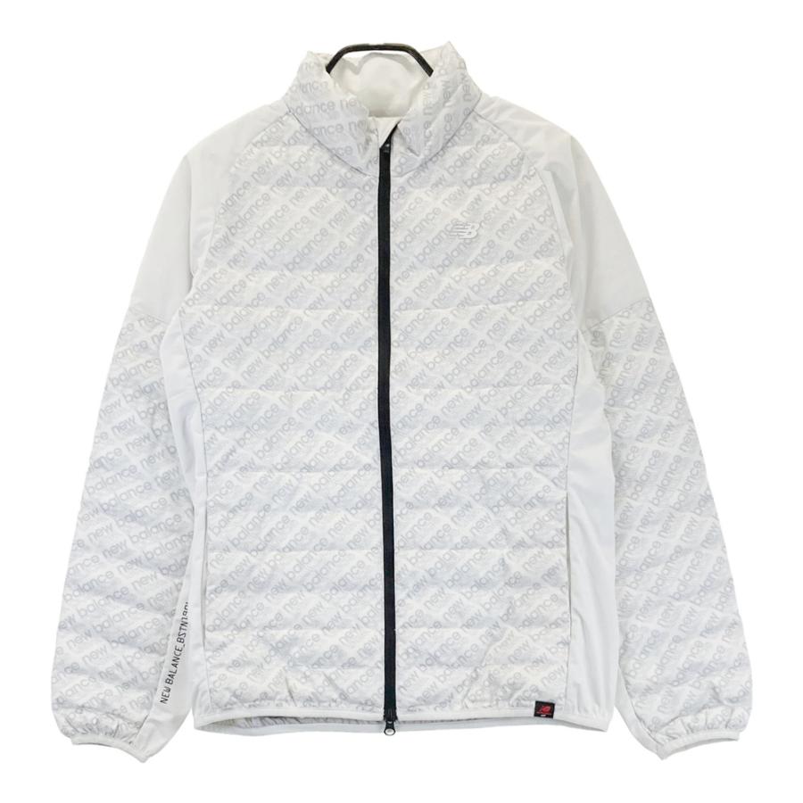 NEW BALANCE GOLF ニューバランス 中綿切替 ジップジャケット 総柄