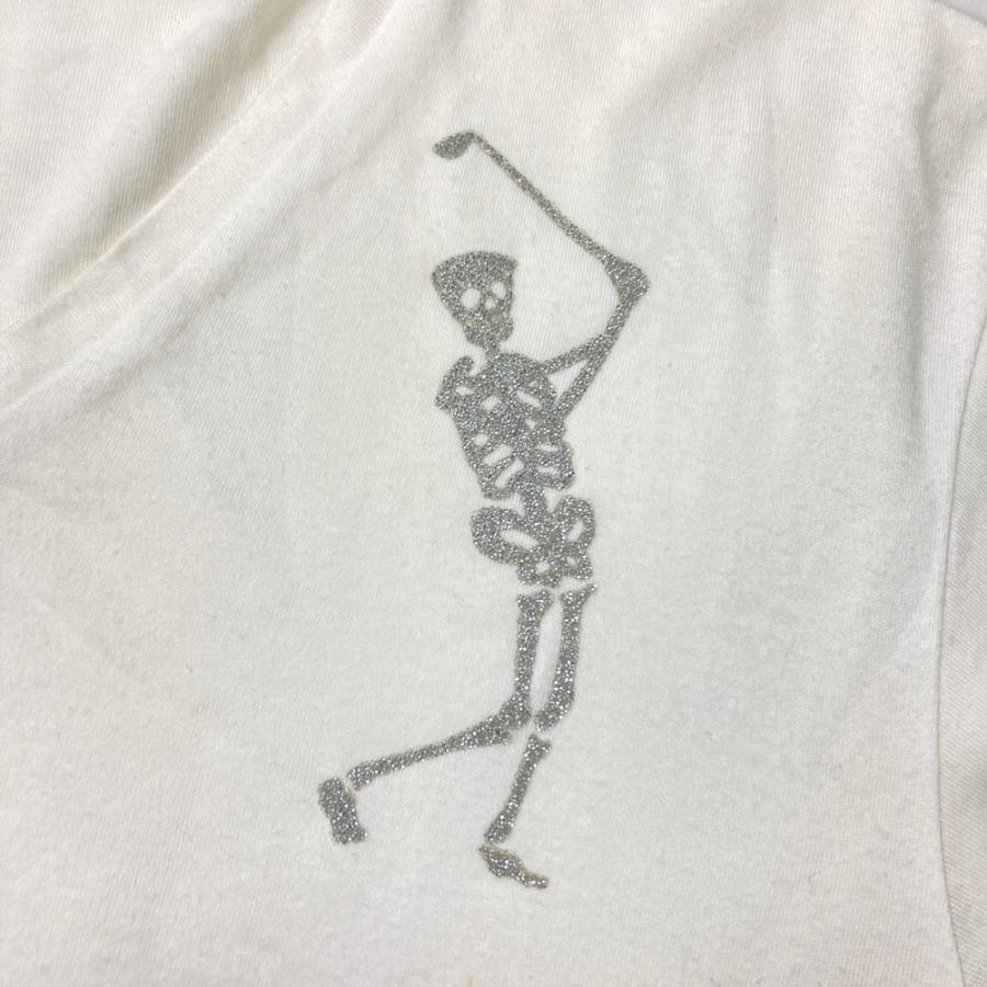 MARK&LONA（マークアンドロナ） Vネック 半袖Tシャツ ホワイト系 XL