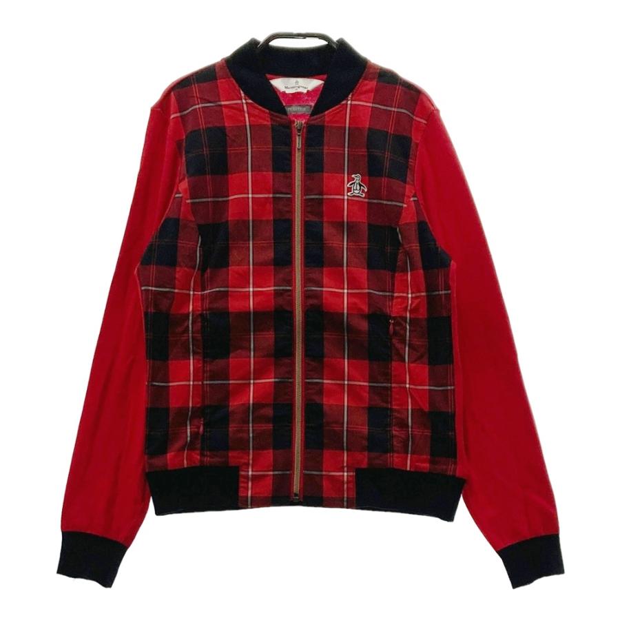 MUNSING WEAR マンシングウェア 切替 ニットジップジャケット