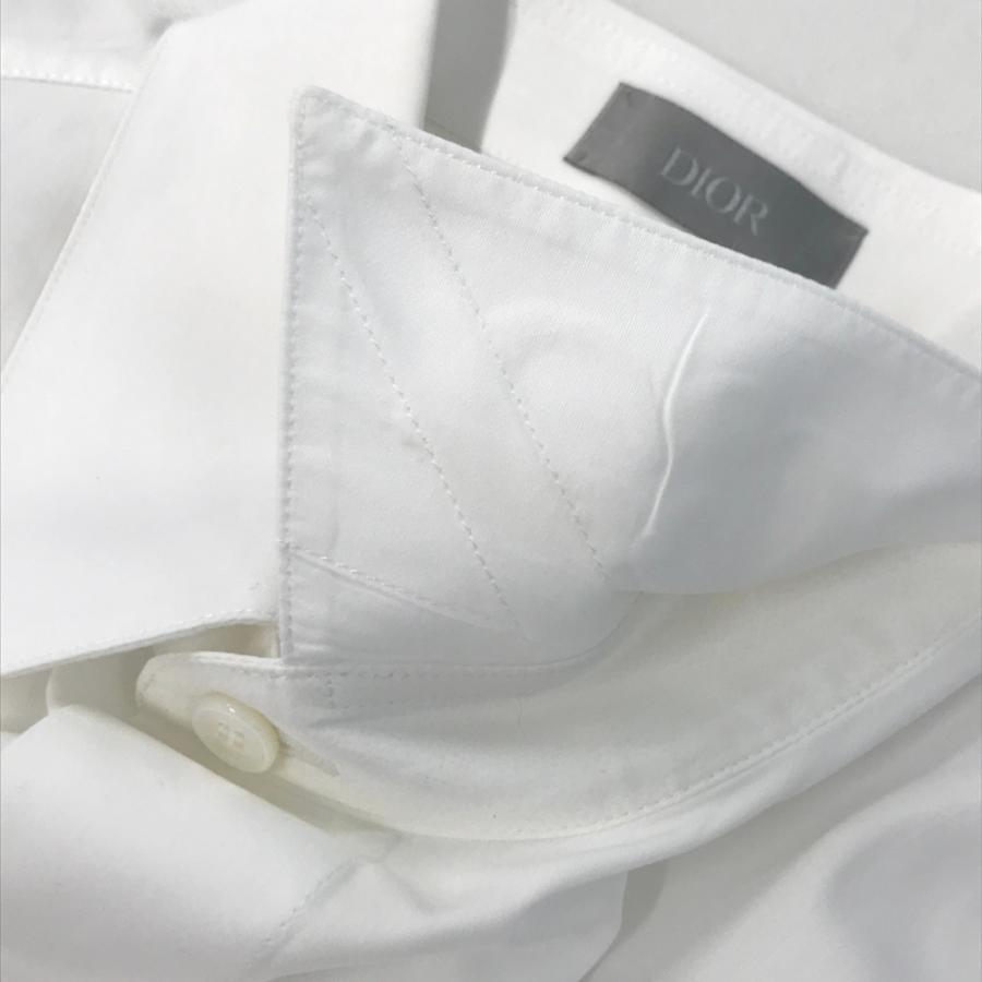 Dior HOMME ディオールオム 193C554A1581 長袖シャツ  ホワイト系 39 メンズの画像