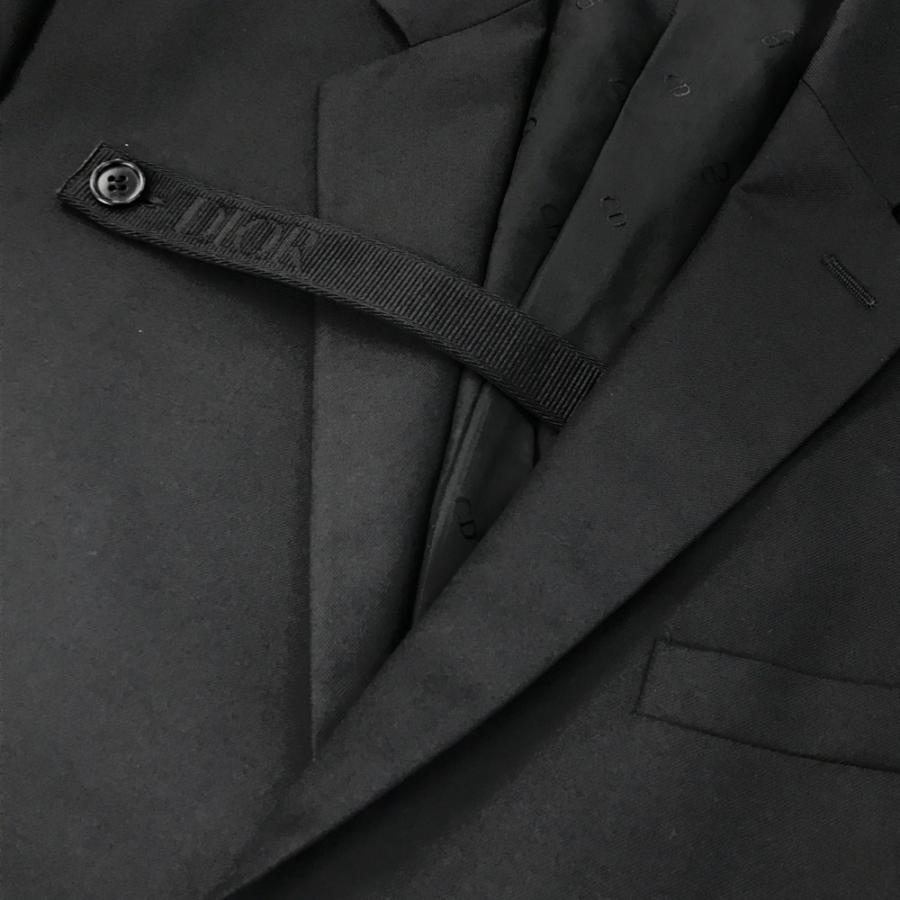 Dior HOMME ディオールオム 013C216A3226 テーラードジャケット  ブラック系 50 メンズの画像