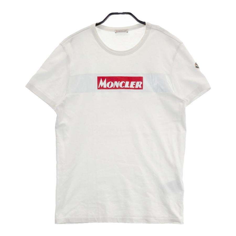 MONCLER モンクレール E20918048450 半袖Tシャツ ボックスロゴ 