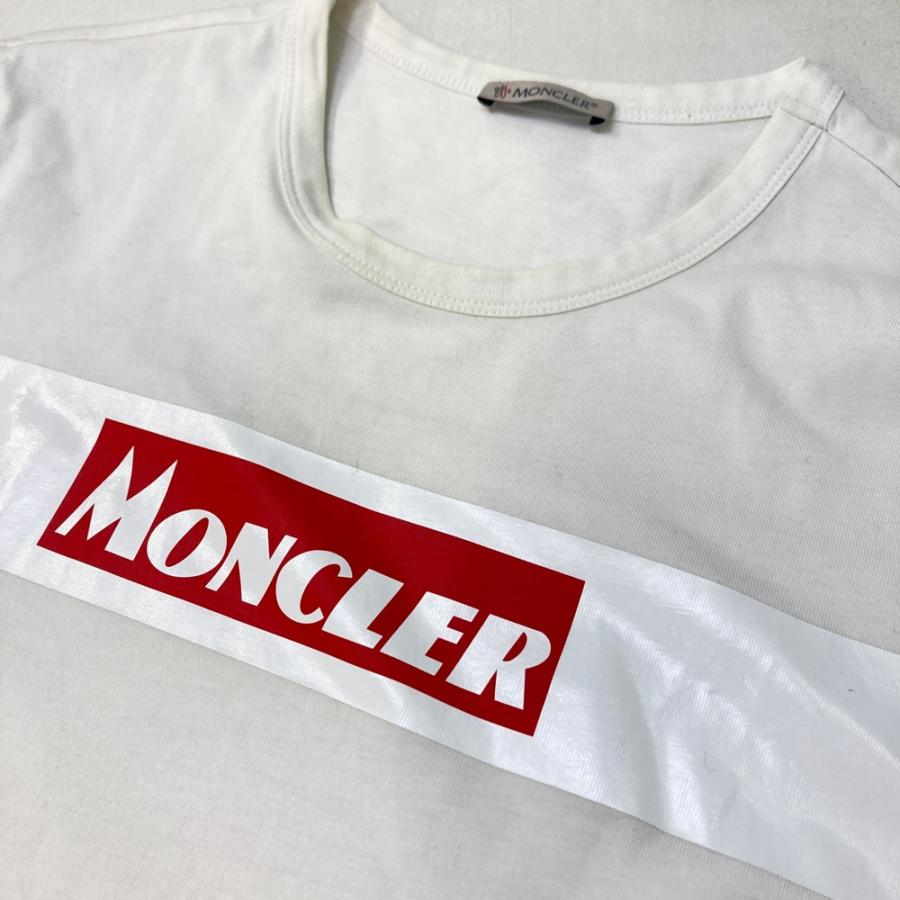 MONCLER モンクレール E20918048450 半袖Tシャツ ボックスロゴ 