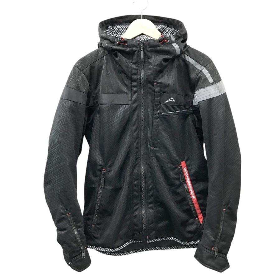 KUSHITANI クシタニ K-2402 フルメッシュパーカー ブラック系 L