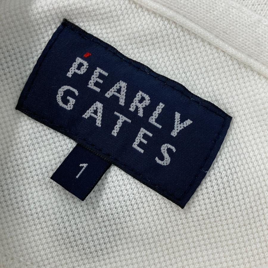 PEARLY GATES（パーリーゲイツ） 半袖ポロシャツ ホワイト系 1 ゴルフ