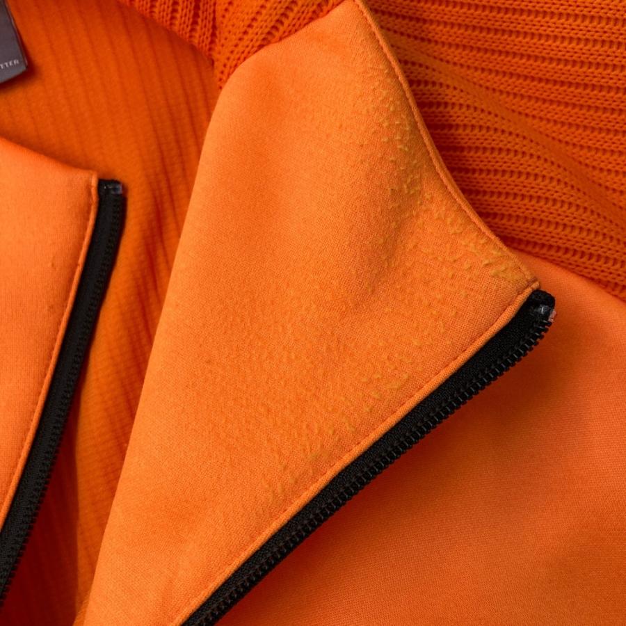 PUMA GOLF プーマゴルフ ニット切替 ジップジャケット オレンジ