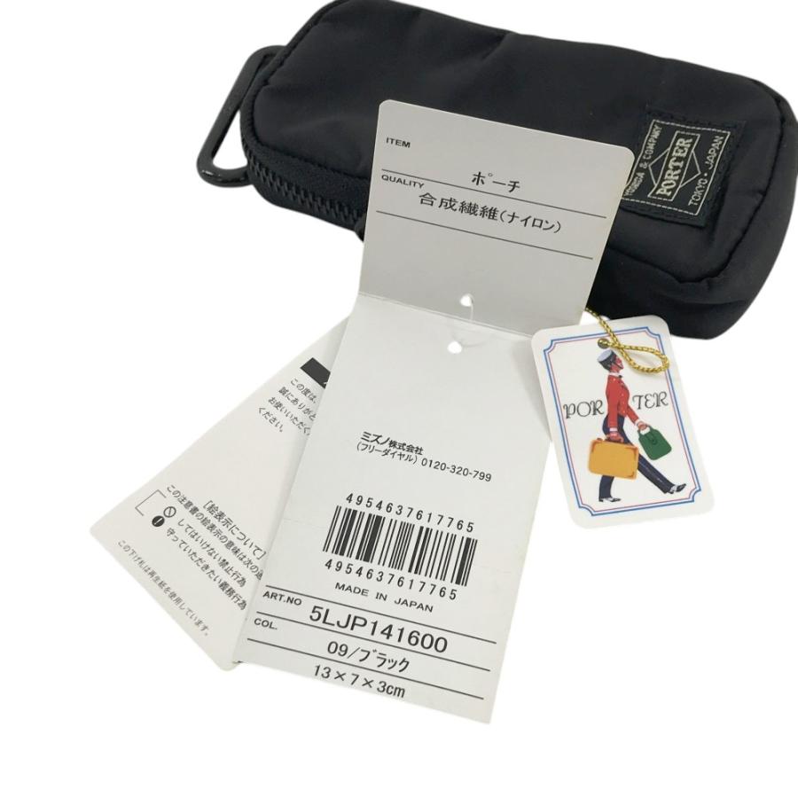 新品】PORTER ポーター ×MIZUNO GOLF ポーチ ブラック系 ゴルフ