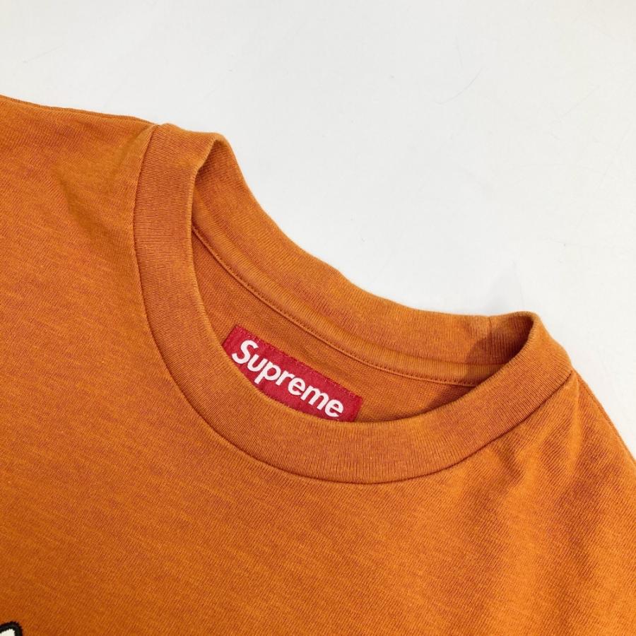 SUPREME シュプリーム 24SS Tシャツ OLD ENGLISH オレンジ系 S メンズ