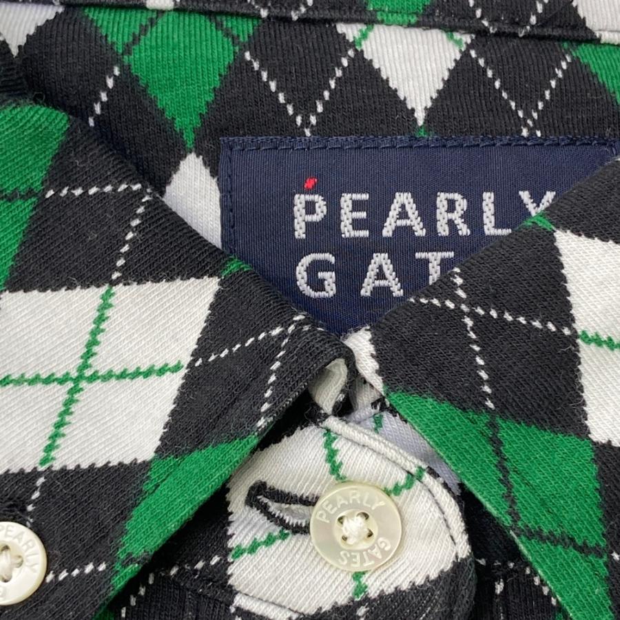 PEARLY GATES（パーリーゲイツ） 長袖ポロシャツ ボタンダウン