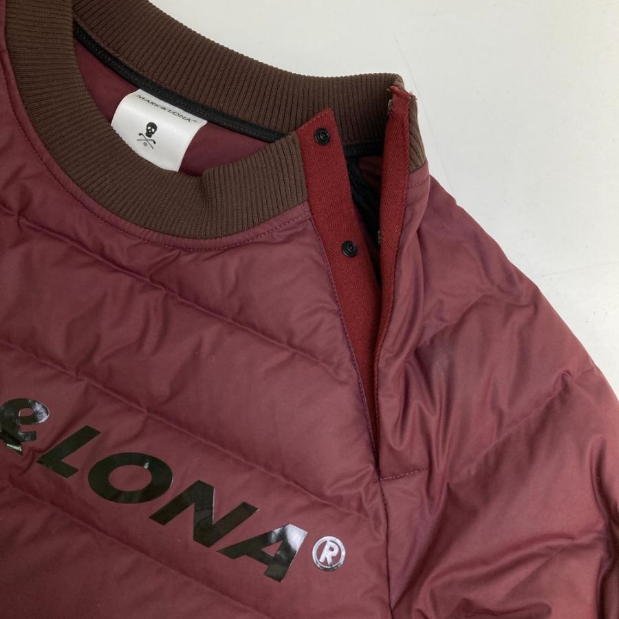 MARK&LONA マークアンドロナ ダウン 長袖ブルゾン ブラウン系 48