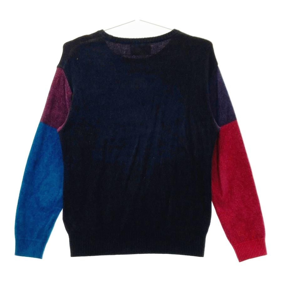 MARK&LONA マークアンドロナ ニットセーター スカル ブラック系 48