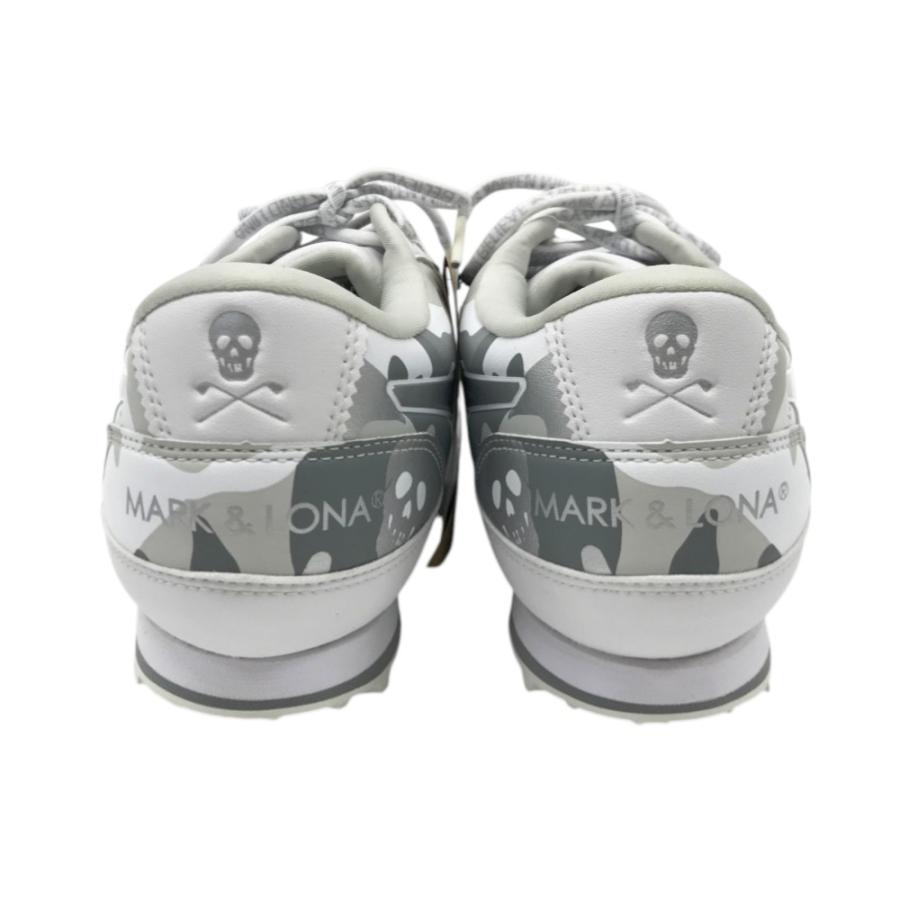 MARK&amp;LONA マークアンドロナ 1113A026/GEL-Phy ゴルフシューズ asics スカル カモフラ柄 グレー系 26.0 [240101502072] ゴルフウェア メンズ ストスト 新品】MARK&LONA マークアンドロナ 1113A026/GEL-Phy ゴルフ