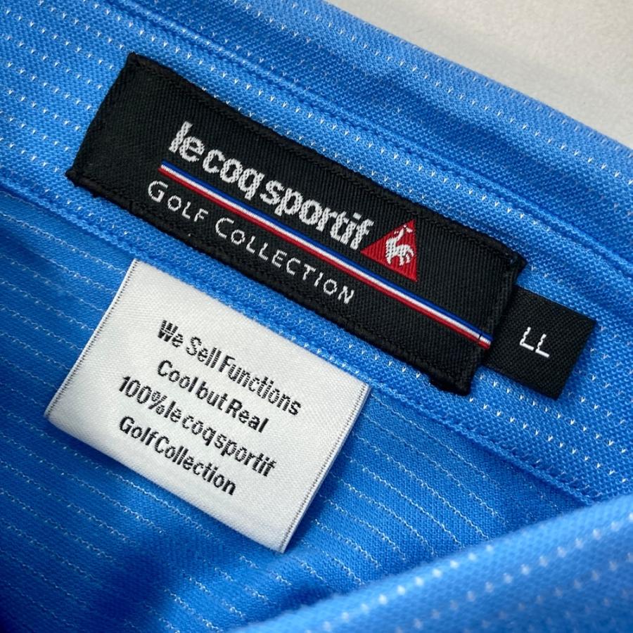 LE COQ GOLF ルコックゴルフ 半袖ポロシャツ ボタンダウン