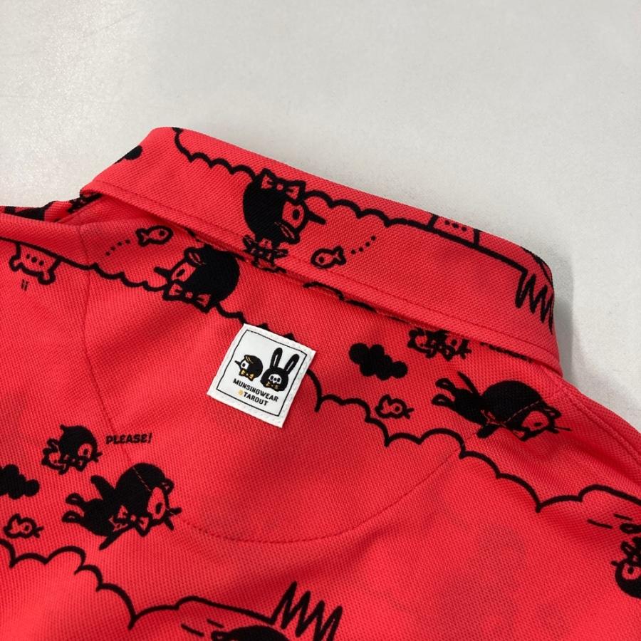 MUNSING WEAR マンシングウェア 半袖ポロシャツ ペンギン柄