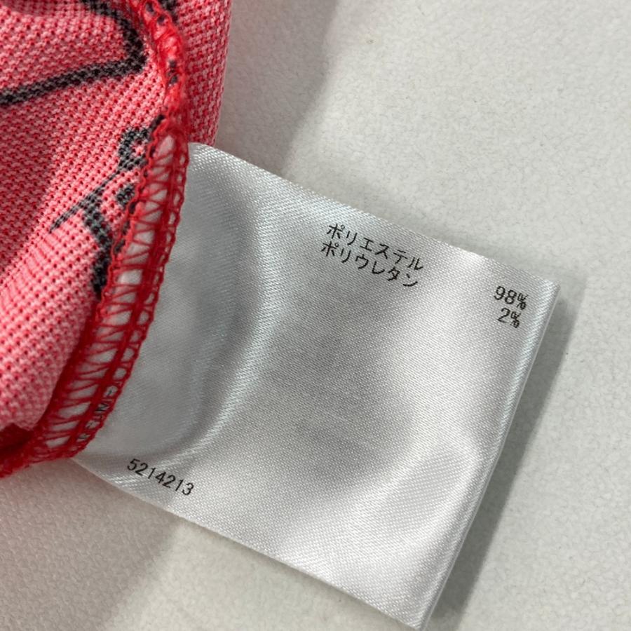 サイズ：L MUNSING WEAR マンシングウェア  半袖ポロシャツ ペンギン柄 オレンジ系 [240101502563] ゴルフウェア レディース ストスト MUNSING WEAR マンシングウェア 半袖ポロシャツ ペンギン柄