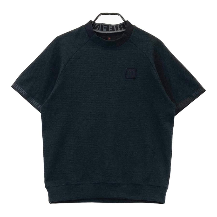 ★ 【新品・未使用品】ブリーフィング半袖ハイネックシャツ　2025年春夏モデル BRIEFING GOLF ブリーフィング バイカラー ハイネック半袖シャツ