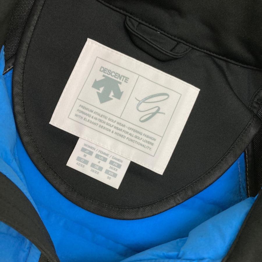 DESCENTE GOLF デサントゴルフ ダウン ジップジャケット ブルー