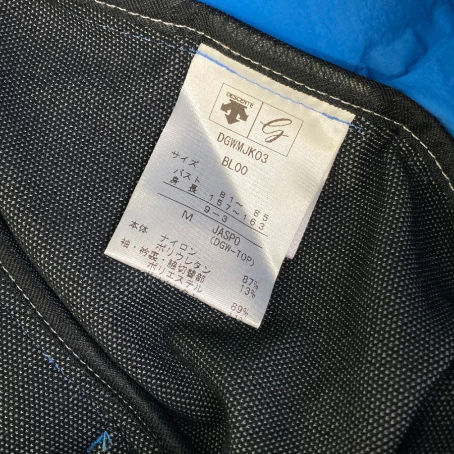 DESCENTE GOLF デサントゴルフ ダウン ジップジャケット ブルー