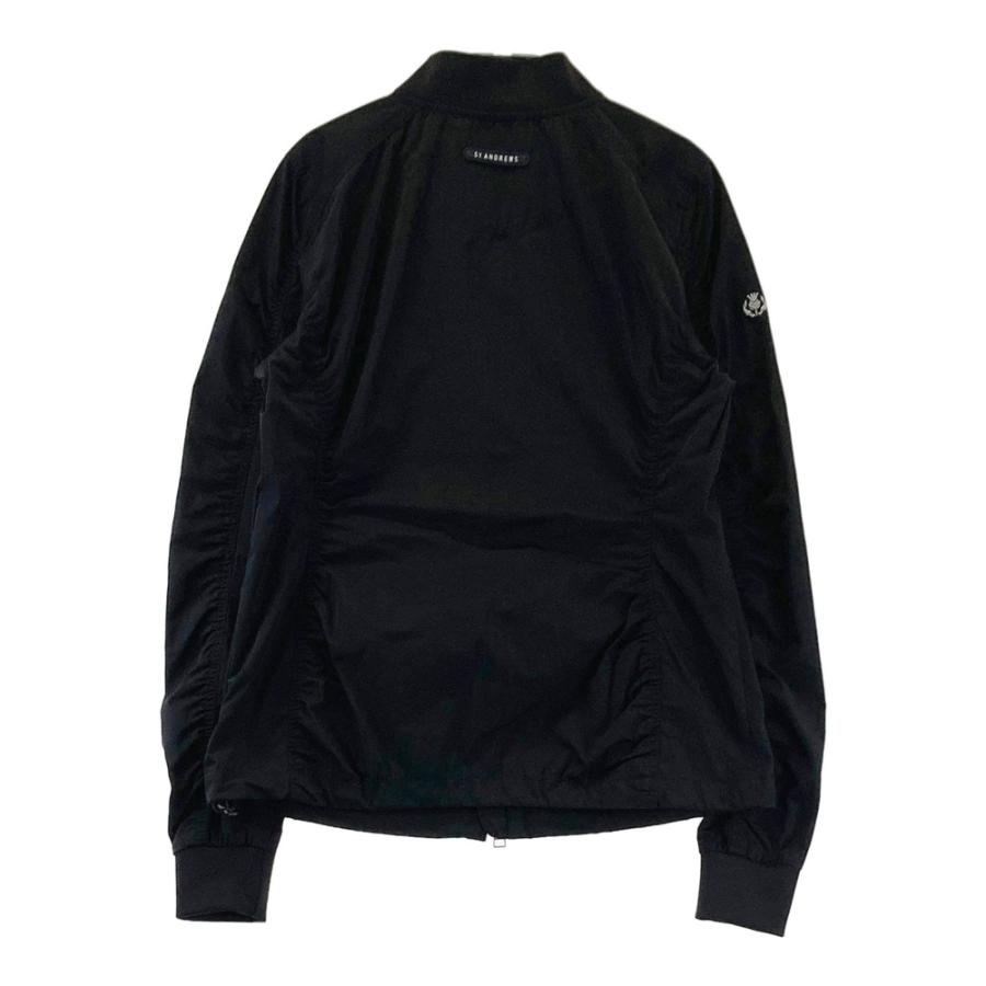 サイズ：S ST ANDREWS セントアンドリュース  ジップジャケット  ブラック系 [240101502713] ゴルフウェア レディース ストスト ST ANDREWS セントアンドリュース ジップジャケット ブラック系