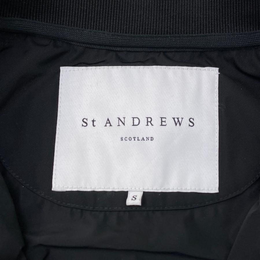 サイズ：S ST ANDREWS セントアンドリュース  ジップジャケット  ブラック系 [240101502713] ゴルフウェア レディース ストスト ST ANDREWS セントアンドリュース ジップジャケット ブラック系