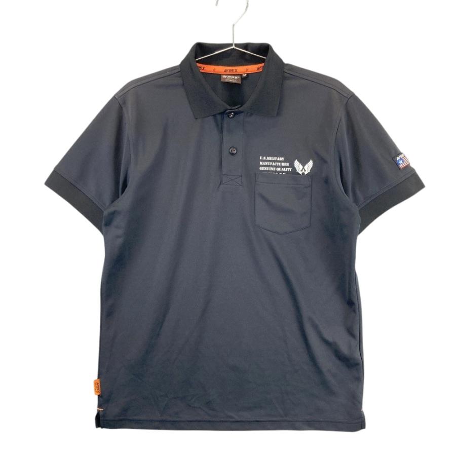 【新品未使用】AVIREX GOLF men's半袖ポロシャツ Lsize AVIREX（アヴィレックス） AVIREX GOLF アヴィレックスゴルフ 半袖
