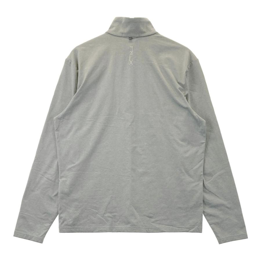 RLX ラルフローレン ハーフジップ長袖Tシャツ グレー系 M ゴルフ