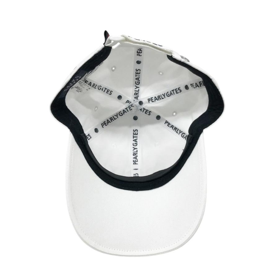 パーリーゲイツ キャップ ホワイト系 FR ゴルフウェア PEARLY GATES パーリーゲイツ キャップ ホワイト系 FR ゴルフ