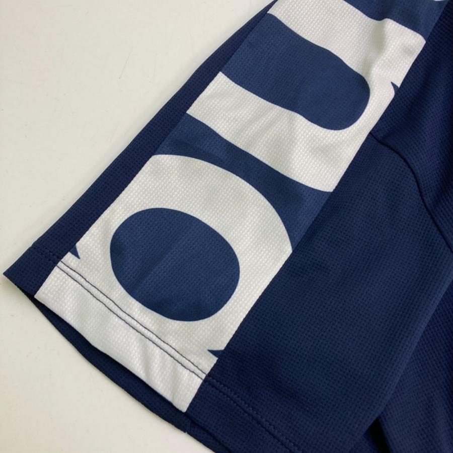 サイズ：L AND PER SE アンパスィ  ハイネック半袖Tシャツ  ネイビー系 [240101503784] ゴルフウェア レディース ストスト AND PER SE アンパスィ ハイネック半袖Tシャツ ネイビー系 L