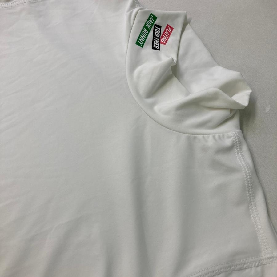サイズ：1 JACK BUNNY ジャックバニー 2023年 長袖ハイネックTシャツ  ホワイト系 [240101458741] ゴルフウェア レディース ストスト Jack Bunny!! 【PREMIUM SALE 30%OFF】Jack by PEARLY GATES