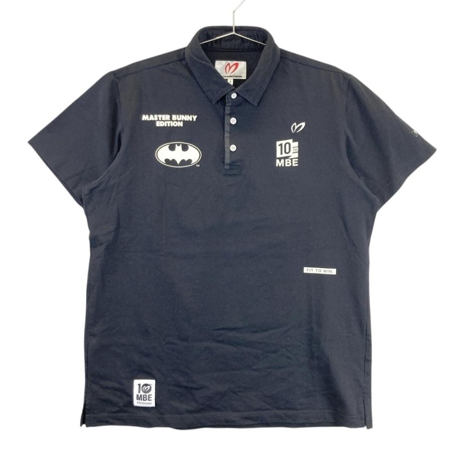 マスターバニーエディション　半袖ポロシャツ　10周年 　バッドマン　大きいサイズ MASTER BUNNY EDITION マスターバニーエディション BATMAN