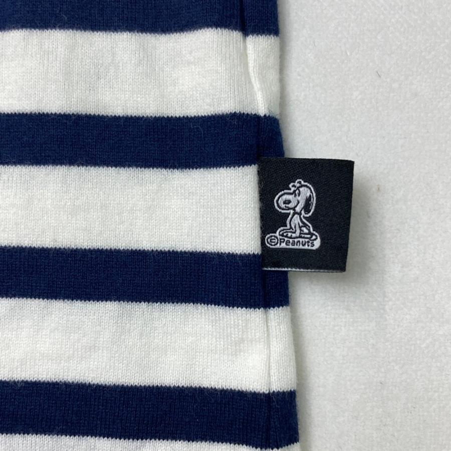 PEARLY GATES パーリーゲイツ 半袖Tシャツ ボーダー スヌーピー