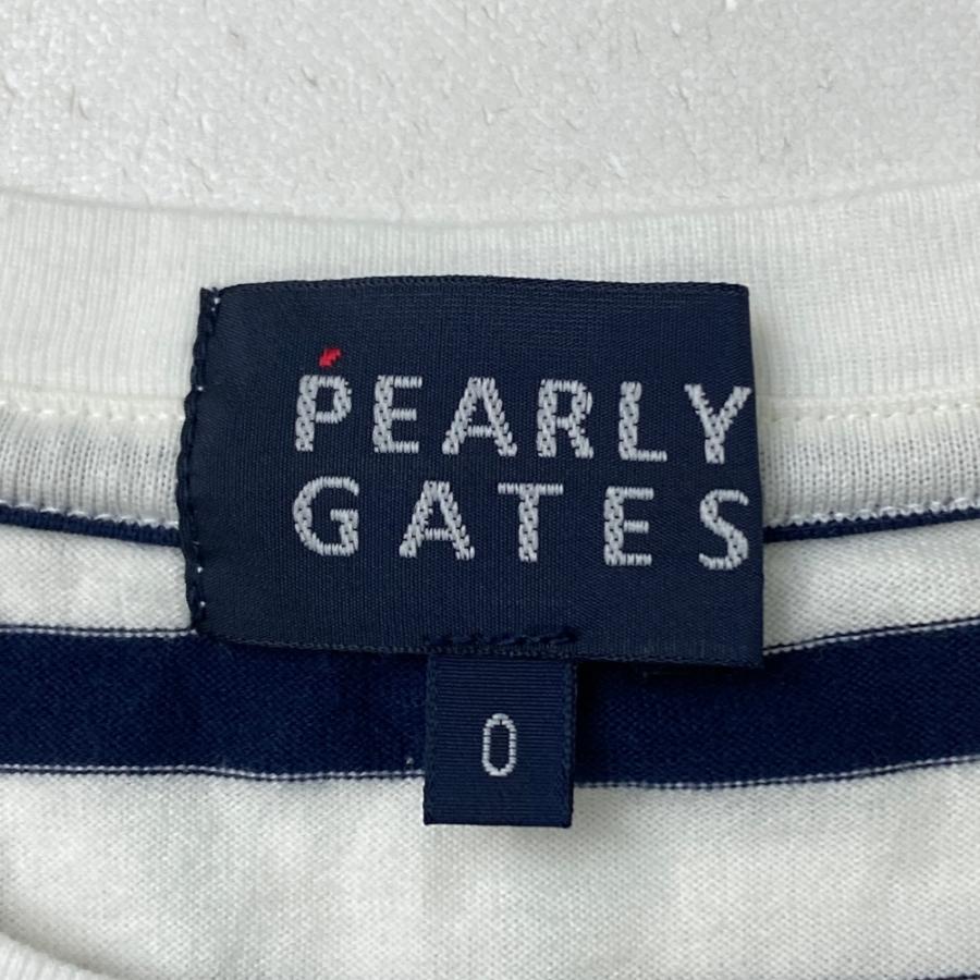 PEARLY GATES パーリーゲイツ 半袖Tシャツ ボーダー スヌーピー