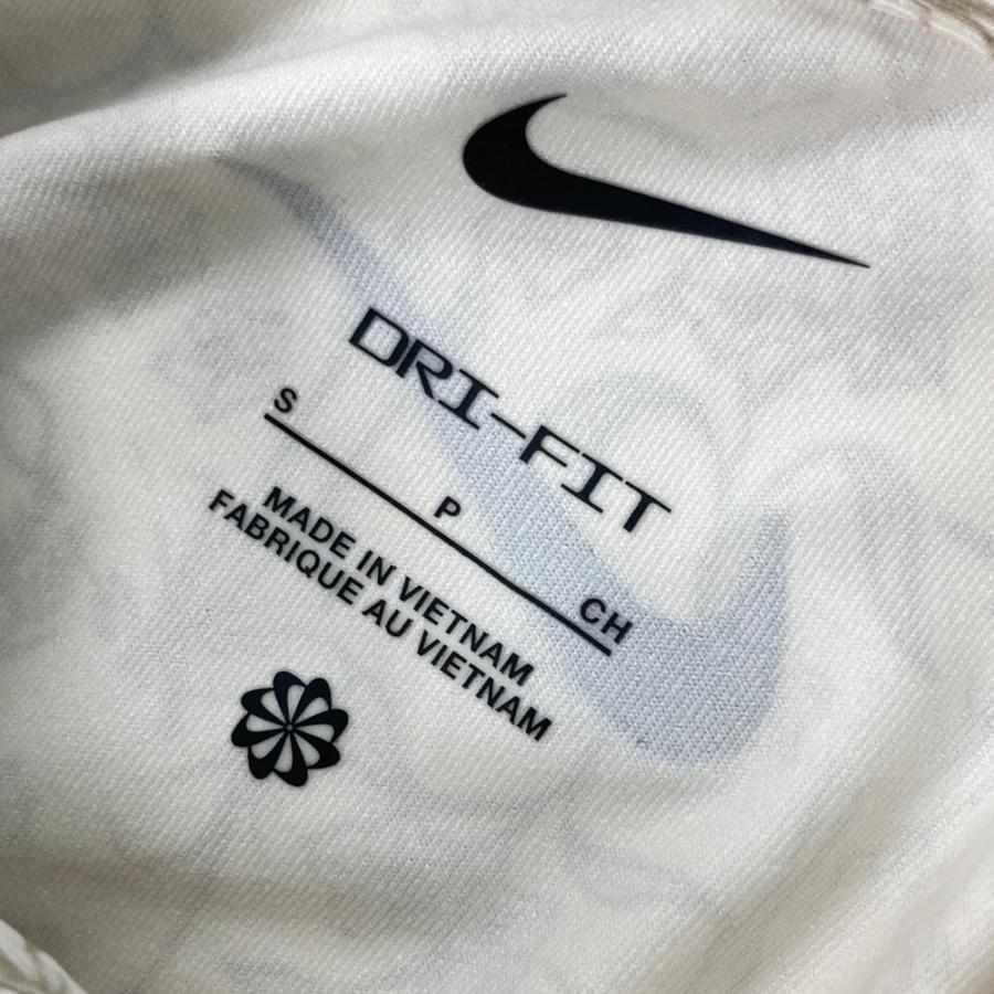 NIKE GOLF ナイキゴルフ HM5795-110 半袖ポロシャツ 花柄 ホワイト系 S