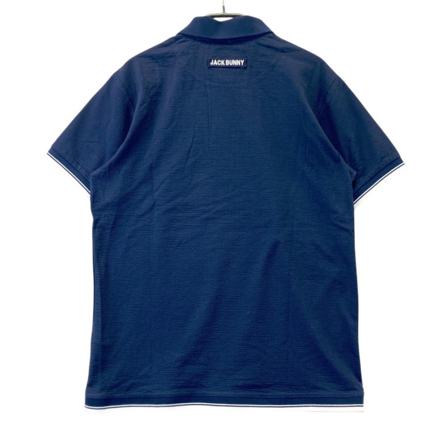 Jack Bunny!! ネイビー ポロシャツ JACK BUNNY (ジャックバニー) ポロシャツ 262-1160305 メンズ
