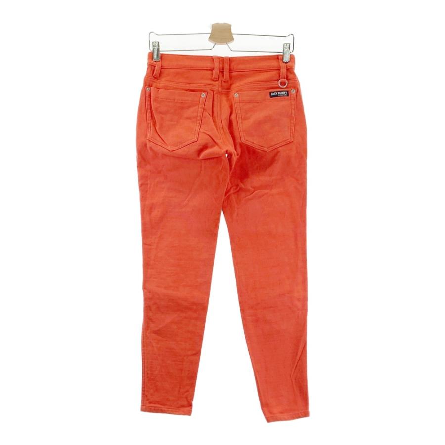 Jack Bunny レディースパンツ オレンジ 00 JACK BUNNY ジャックバニー ストレッチパンツ オレンジ系 0