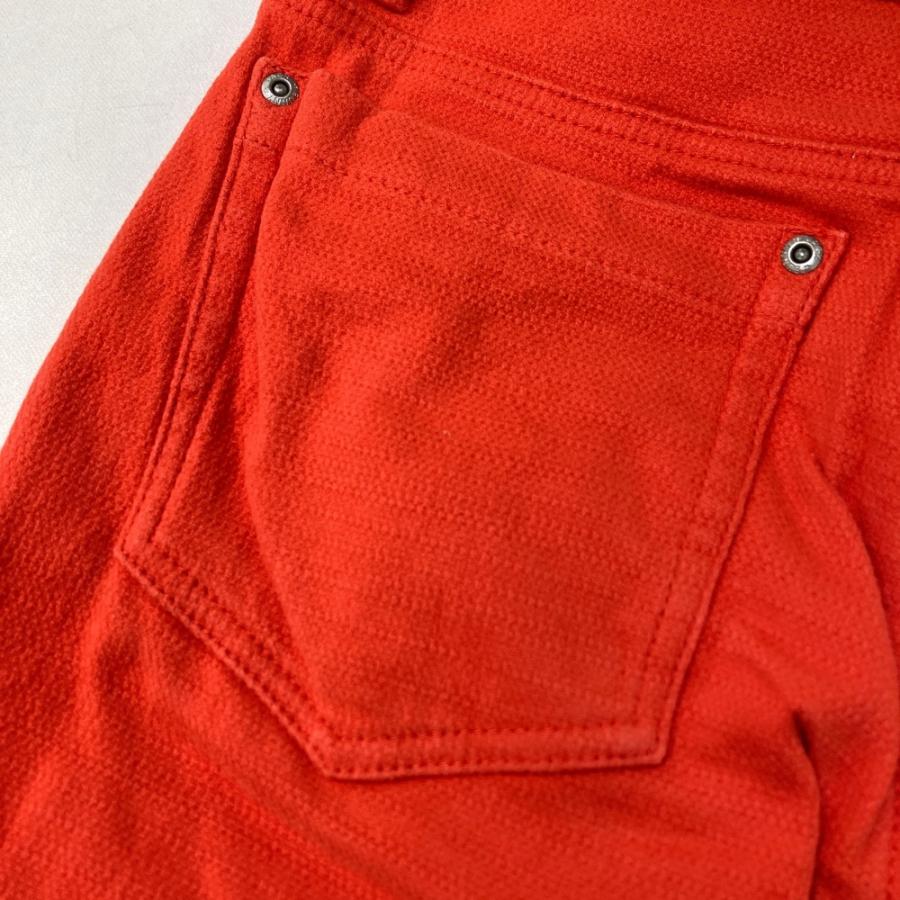 Jack Bunny レディースパンツ オレンジ 00 JACK BUNNY ジャックバニー ストレッチパンツ シアサッカー