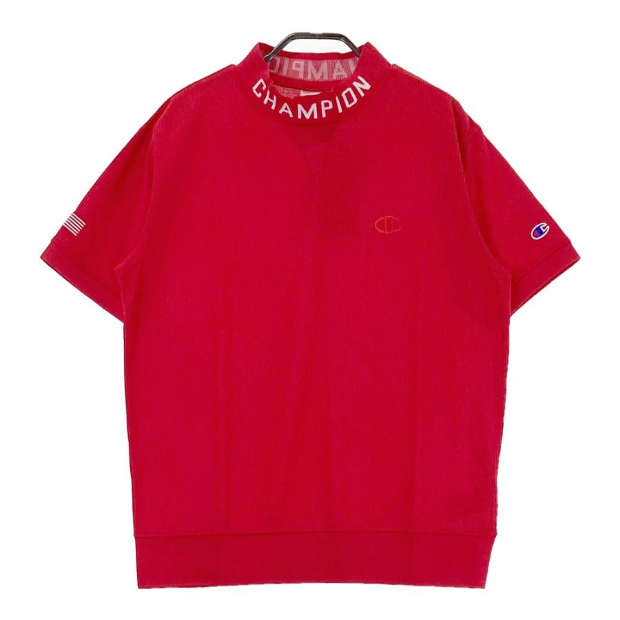   GOLF 半袖モックネックTシャツ XL 赤 トミー ヒルフィガー ゴルフ（TOMMY HILFIGER GOLF