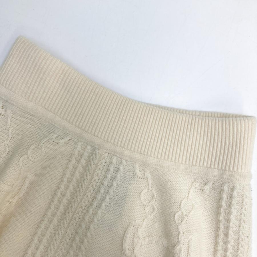 HERMES（エルメス） 22AW 2H2305D6 27-7723 ニットスカート カシミヤ混