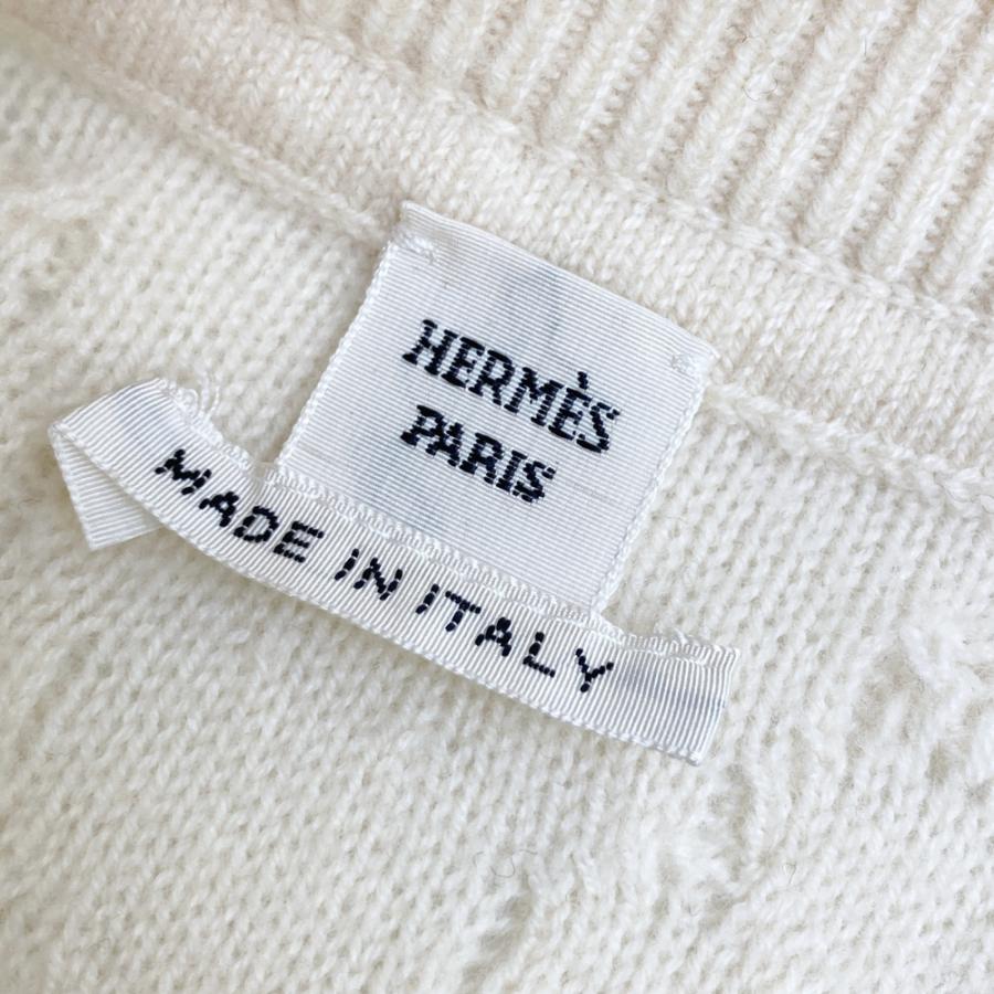 HERMES（エルメス） 22AW 2H2305D6 27-7723 ニットスカート カシミヤ混