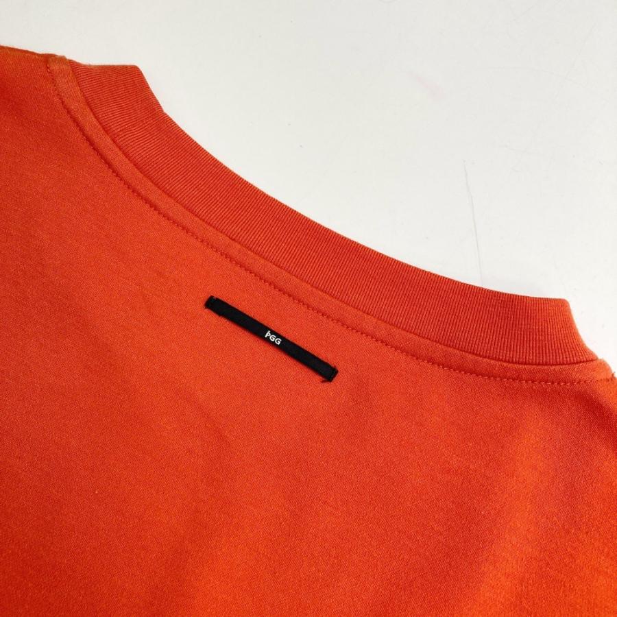 サイズ：6 PGG PEARLY GATES パーリーゲイツ  半袖Tシャツ  オレンジ系 [240101504513] ゴルフウェア メンズ ストスト PGG PEARLY GATES パーリーゲイツ 半袖Tシャツ オレンジ系 6