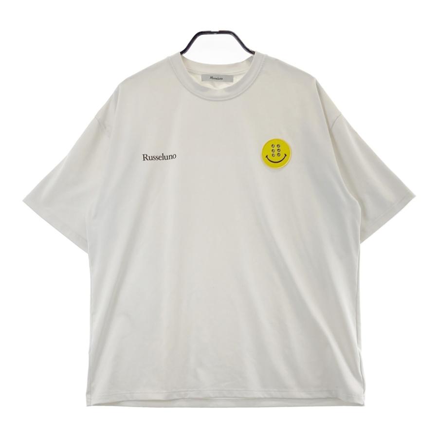 RUSSELUNO ラッセルノ ハイネック 半袖Tシャツ ホワイト系 5