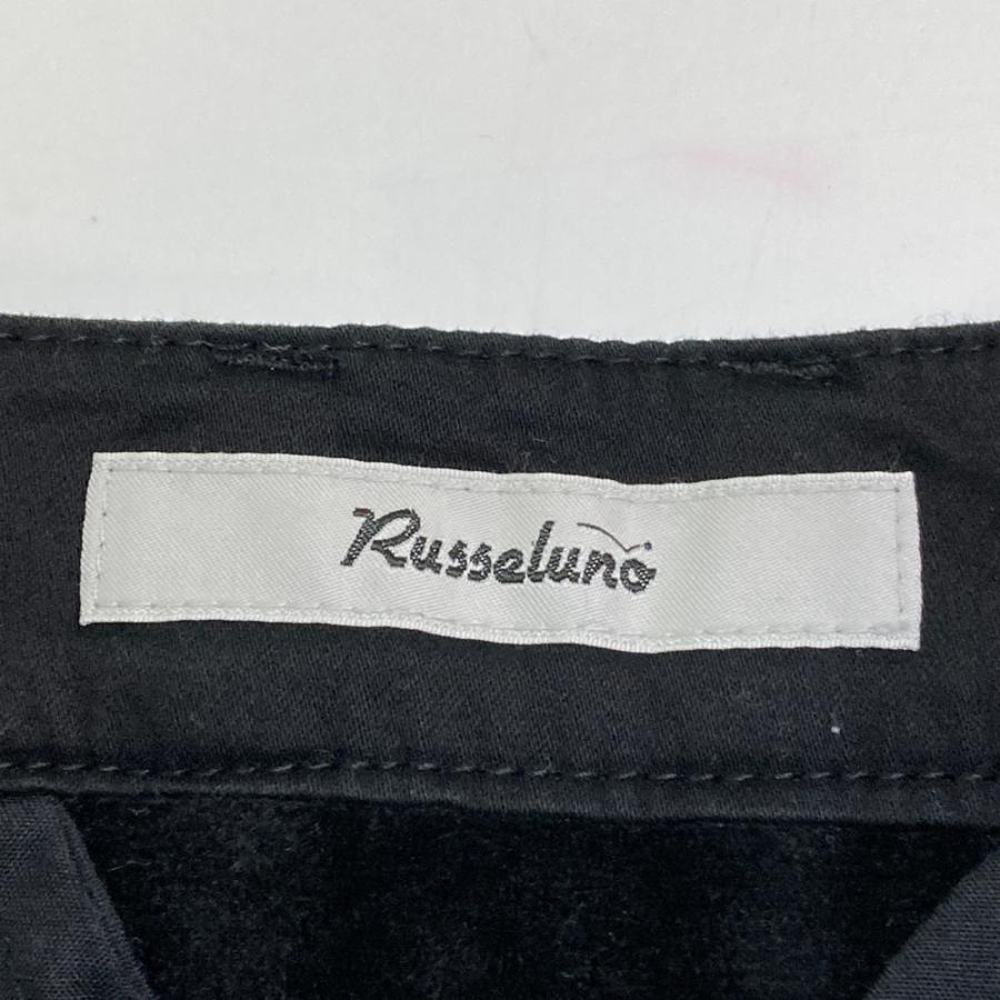 Russeluno（ラッセルノ） 裏起毛 ストレッチスカート ブラック系 2