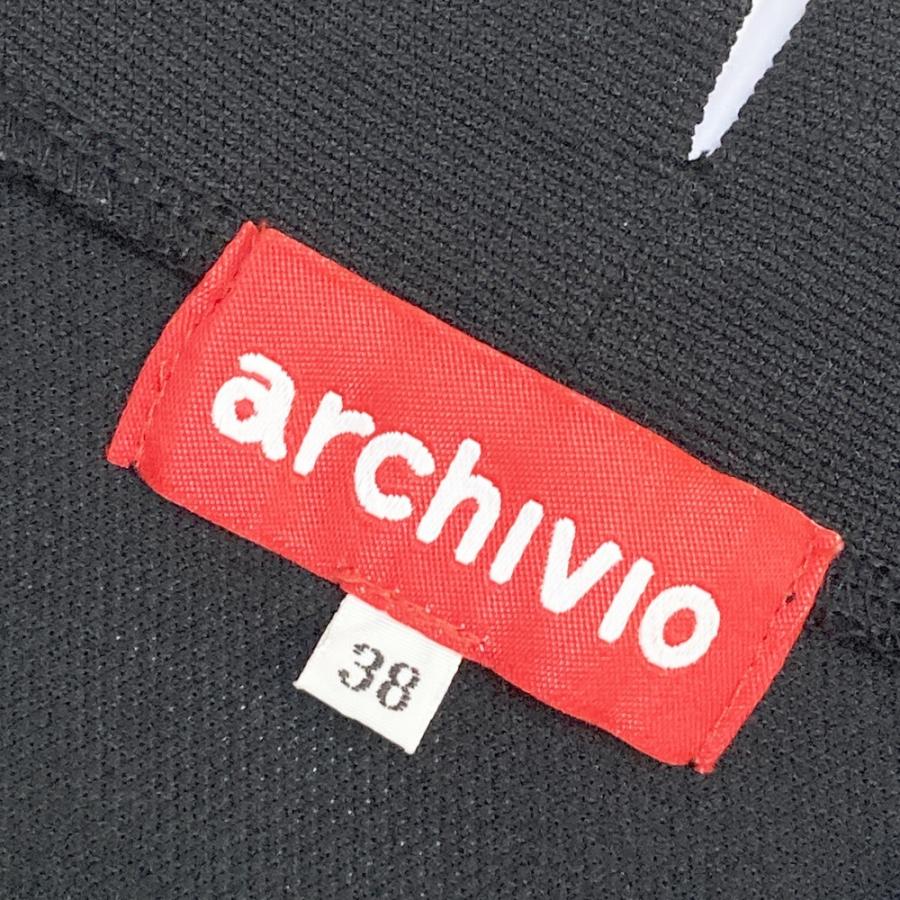 ARCHIVIO アルチビオ ハイネック ノースリーブシャツ ブラック系 38