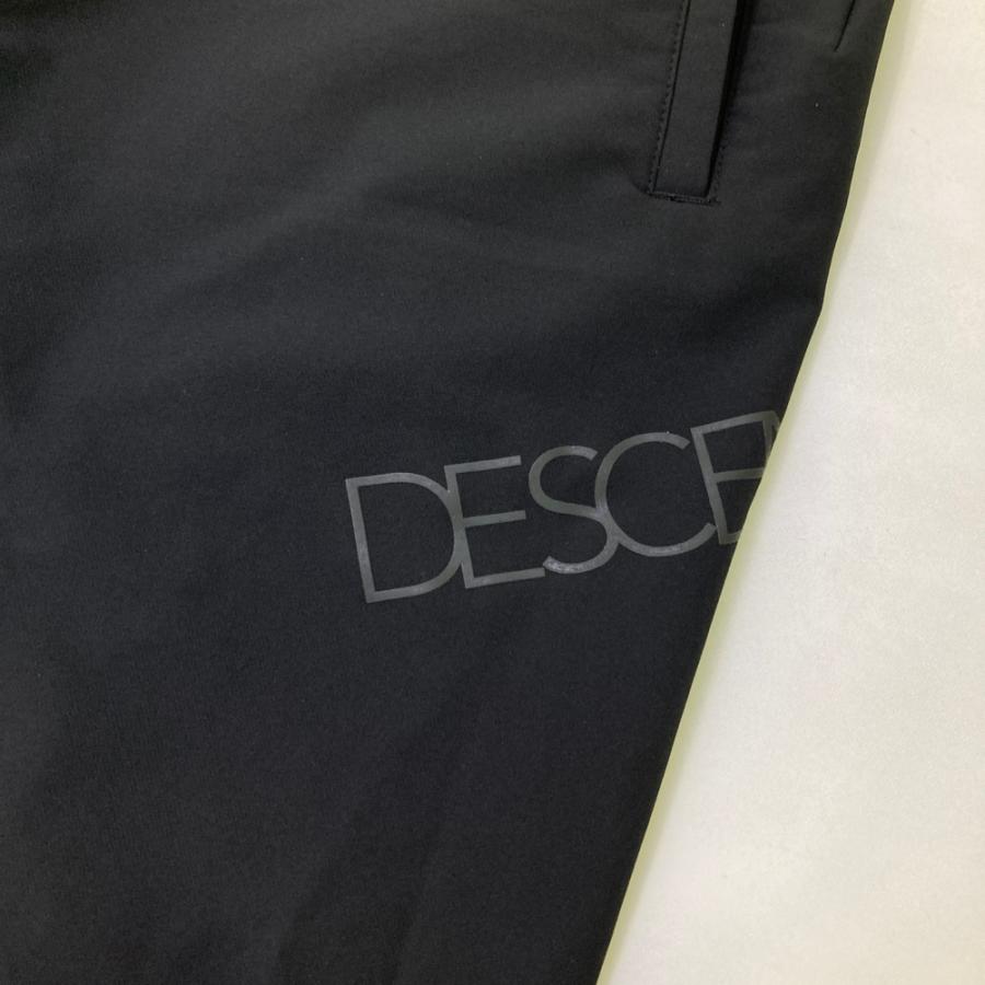 DESCENTE GOLF デサントゴルフ 裏起毛 ストレッチパンツ ブラック系 XO