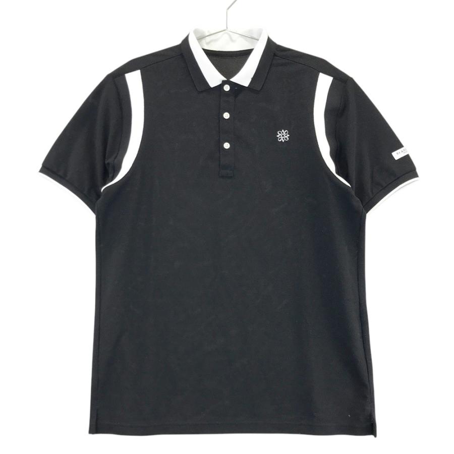 St.Andrews - St ANDREWS セントアンドリュース 半袖 ポロシャツ L ゴルフ ST ANDREWS セントアンドリュース 半袖ポロシャツ ブラック系 L