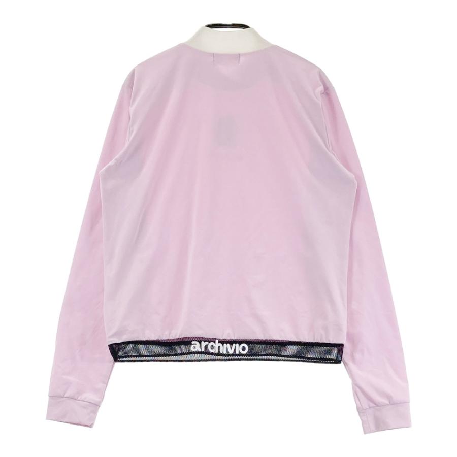 archivio（アルチビオ） ハイネック 長袖Tシャツ ピンク系 38 ゴルフ