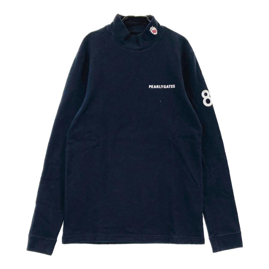 PEARLY GATES パーリーゲイツ 裏起毛ハイネック 長袖 スウェット