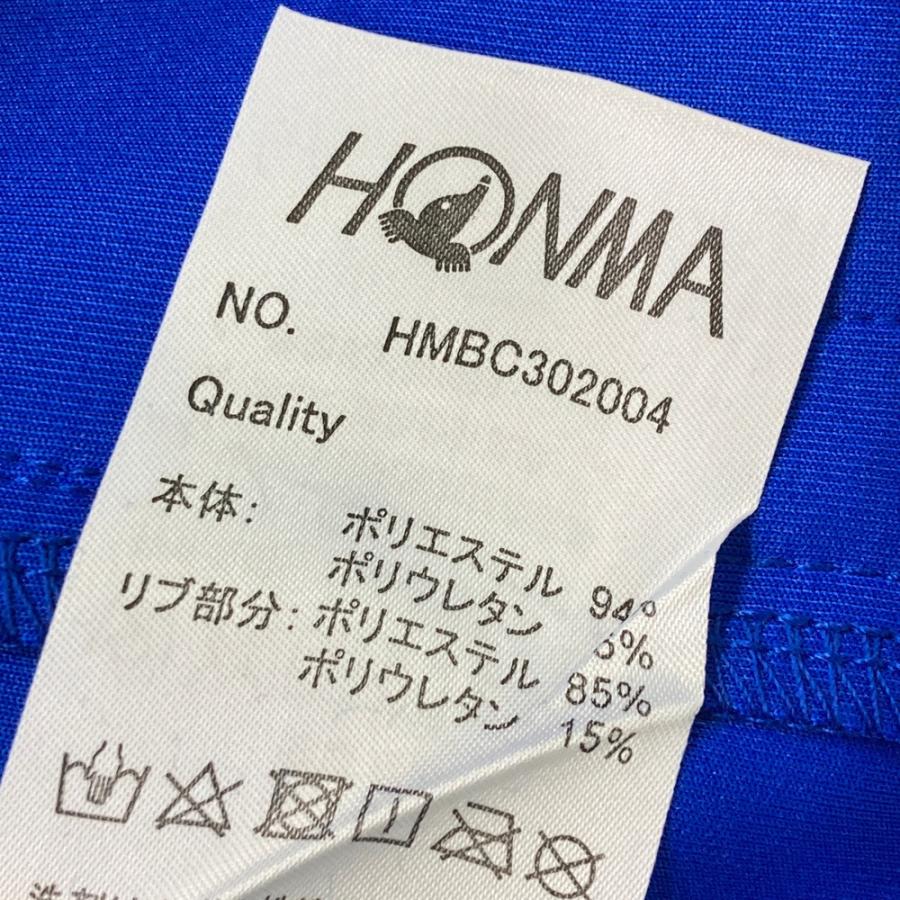 新品】HONMA ホンマゴルフ 長袖 ジップジャケット ブルー系 XL